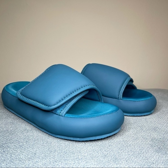 Yeezy Season 7 Neoprene Aqua Slipper Slides Size 38 - Picture 6 of 12